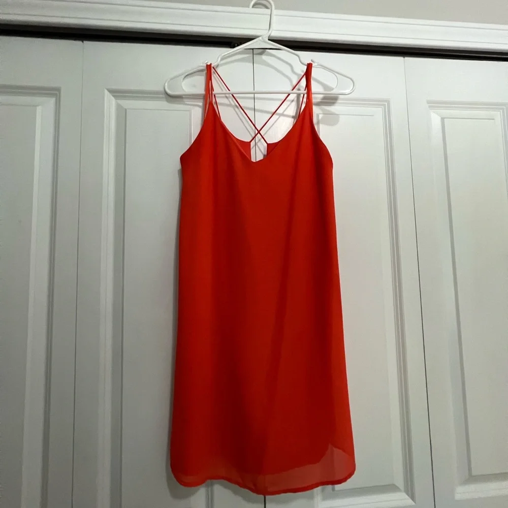 Orange Sun Dress. - Picture 2 of 2